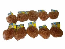 6 Chore Boy Copper Scrubber Scouring Pad 100% Pure Copper New Steel Wool