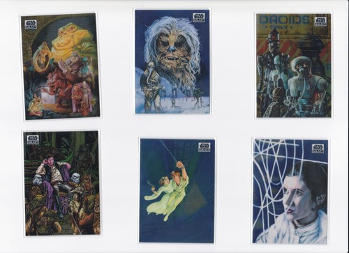 CARTA TOPPS CHROME STAR WARS GALAXY "FOCUSED AND FEARLESS" - SPEDIZIONE GRATUITA - Foto 2 di 22
