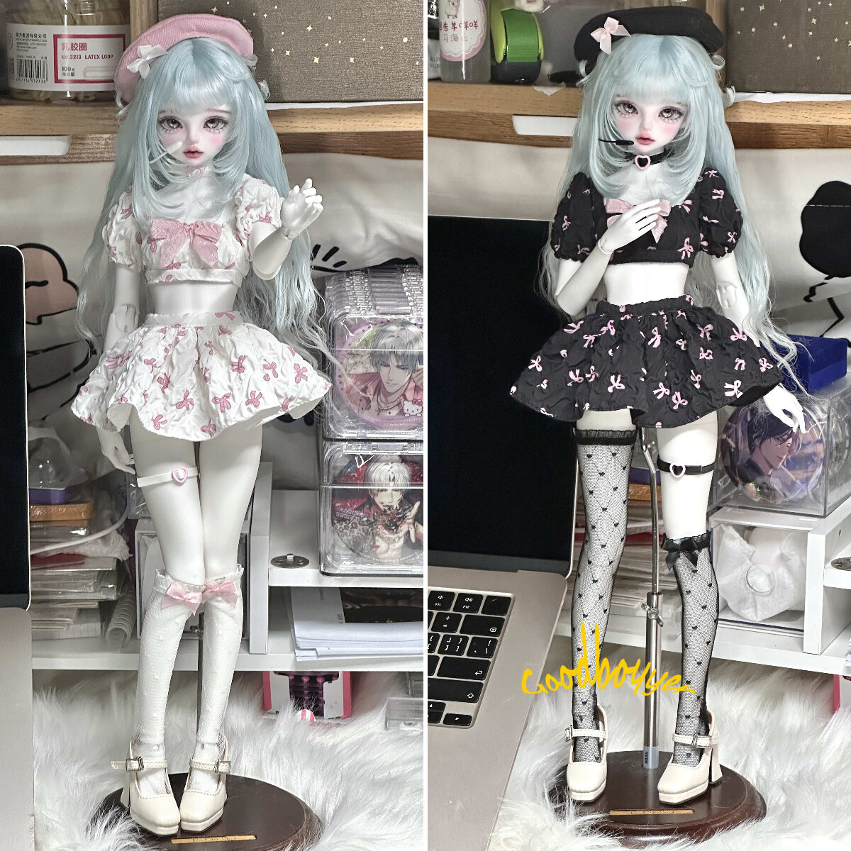1/4MSD 1/4啵啵蜜桃体xl BJD Summer Doll Clothes Confession 1/4MSD 1/4啵啵蜜桃体xl BJD Summer Doll Clothes Confession