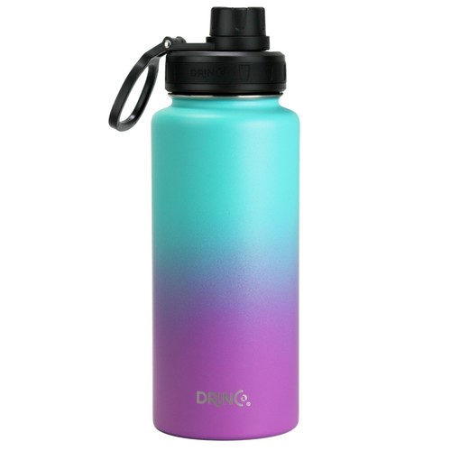 Botella de agua de acero inoxidable con aislamiento de doble pared frasco deportivo 32 oz 22 oz - Imagen 94 de 97