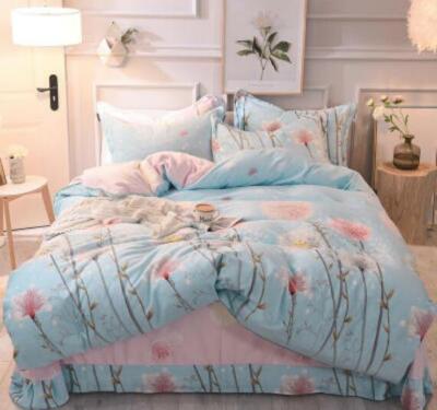 3D Branch Flower ZHUA2256 Bed Pillowcases Quilt Duvet Cover Set Queen King Zoe