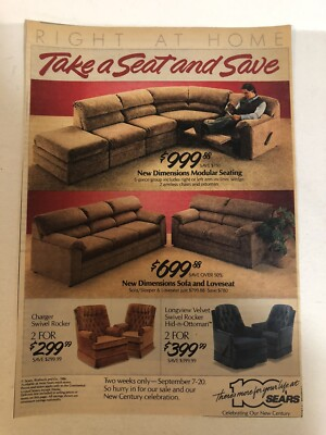 #ad 1986 Sears amp; Roebuck Vintage Print Ad pa22 $5.39