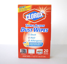 Clorox Triple Action Dust Wipes - 20 count