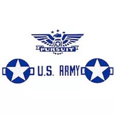 US Army Decals For The Pursuit Pedal Plane