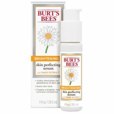 Burt's Bees BRIGHTENING DARK SPOT Corrector - 1.0 fl oz Evens Skin Daisy Extract
