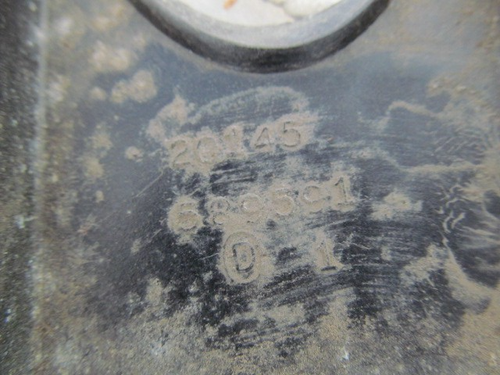 1964 1965 Olds 442 Cutlass under column dash trim plate GM - Picture 3 of 3
