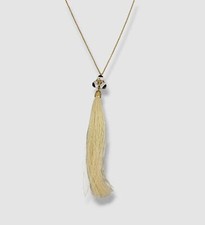  185 Lele Sadoughi Women's 14k Gold Plated Fringe Marble Crystal Necklace