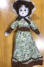 18"  porcelain doll 