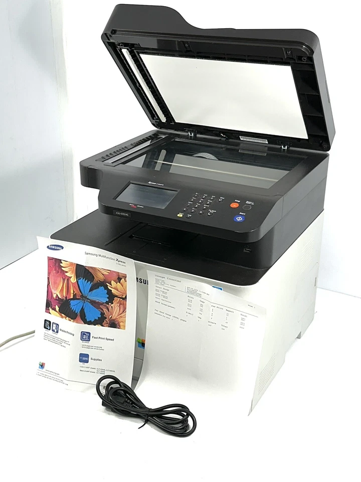 Samsung SL-C1860FW Xpress Multifunction Laser Printer Pg Ct: 6310, Needs Toner - Image 3 of 4