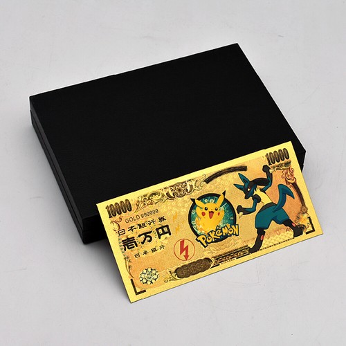 Billetes de oro Pokémon 23 piezas - Constelación de Pikachu - Dorado - Muy raros - Imagen 6 de 17