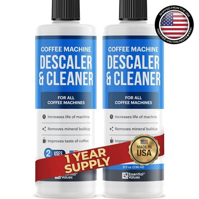#ad Fragrance Free Universal Liquid Descaler for Coffee Makers 4 Uses BPA Free $21.84