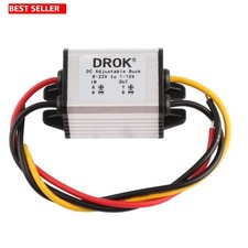 Dc Buck Converter Voltage Regulator 3A Adjustable Waterproof Automotive Power