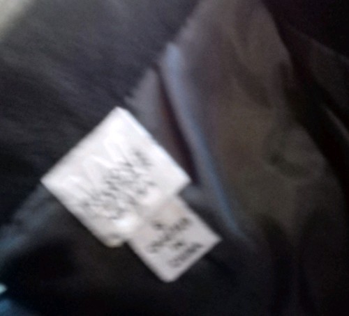 NWT Wilsons Leather Maxima Women's Suede Leather With Fringe 6 Black Pants - Picture 6 of 13