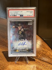2024 Stadium Club Paul Skenes Chrome Autograph RC #SCCA-SKE PSA 9