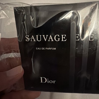 Dior Sauvage Eau de Parfum EDP Sample Spray .03oz, 1ml New in Card