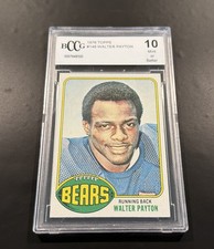 1976 Topps Walter Payton #148 RC BCCG 10 Sharp CENTERED RARE 