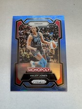 2024 Panini Prizm Monopoly WNBA Haley Jones #43 True Blue Prizm 03/15 NM/M