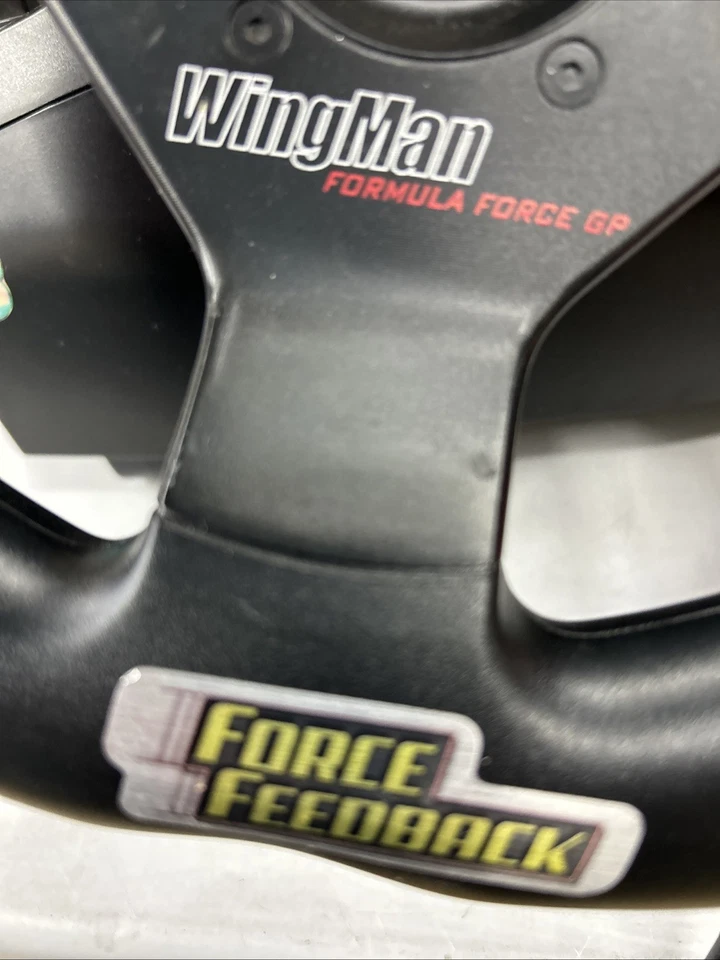 Logitech WingMan Formula Force GP PC *NUR RENNRAD* getestet - Bild 3 von 4