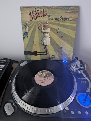 Genesis Nursery Cryme Vinyl LP 30cm 33 Tours Rock Charisma Stereo