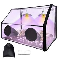Large Still Air Box Mushroom Grow Set 30Ã—20Ã—20 Inch Mycology Fume Hood Propa