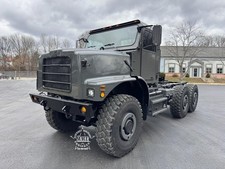2008 Oshkosh MK25 7 Ton MTVR 6x6 Cab & Chassis Truck With Winch & A/C