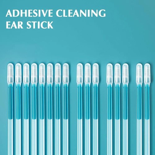 24Pcs/box Silicone Sticky Earwax Remover Stick Olders Adult Kid