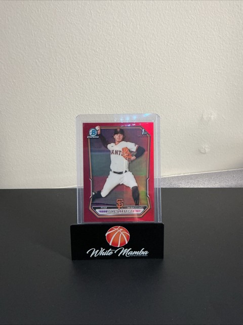 2026 Bowman Argenis Cayama Red Refractor /5 NM RC San Francisco Giants
