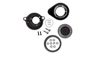 S&S Cycle 170-0718A Air Stinger Stealth Air Cleaner Kit - Gloss Black