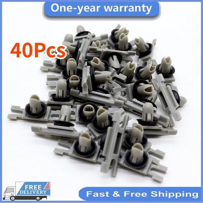 New 40Pcs For   51137117240, 51-13-7-117-240 Roof Line Reveal moulding Clip *kk