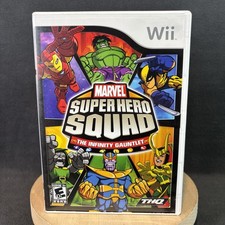 Nintendo Wii - Marvel Super Hero Squad: The Infinity Gauntlet - CIB - Refurb, VG
