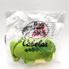 Cabela s Bass Pro Shop Plush Fish Santa Promo Christmas Holiday Ornament 2025