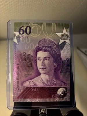 Cardsmiths Currency Series 5 Queen Elizabeth II #60 Cold Foil Case Hit