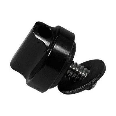 Sattelschraube 1/4-28 schwarz MOST 76-95 H-D Bare knuckle performance