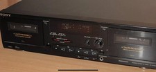 SONY TC-WR590 KASSETTENDECK.4 NEUE RIEMEN.  FUNKTIONIERT SUPER 