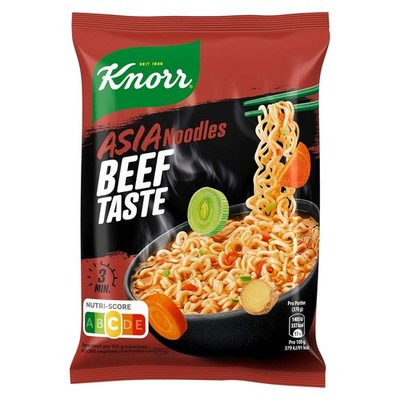 Instant Nudeln Beef Taste schneller Asia Snack fertig in nur 3 Minuten 11x 70 g