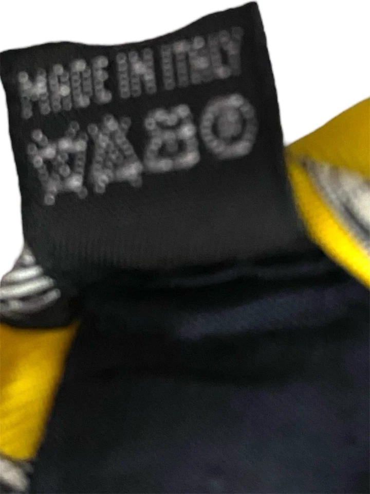 Corbata BMW Mobile Tradition 100% Seda Amarilla Novedad Motocicletas Hecha en Italia Foto 3 de 4