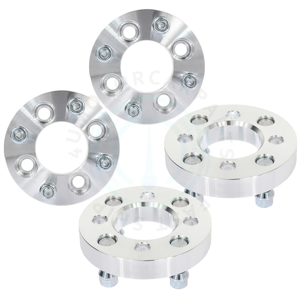 4 piezas espaciadores de rueda 1" 4x100 a 4x108 12x1,5 tacos para Chevrolet Aveo Foto 3 de 4