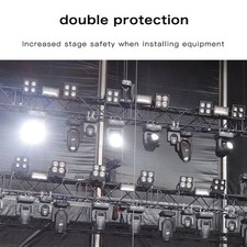 Stainless Steel Safety Cable For Stage Lighting And DJ Equipment Fixation Wire