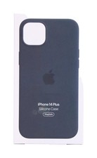 Genuine Apple iPhone 14 Plus Silicone Case MagSafe Midnight