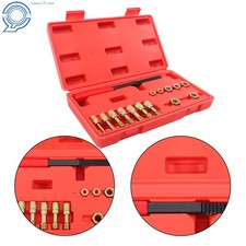 15pcs Metric Thread Chaser Set Rethread Repair Tool Thread Restorer Set M6-m12 15pcs Metric Thread Chaser Set Rethread Repair Tool Thread Restorer Set M6-m12
