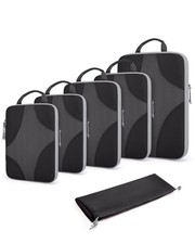 BAGSMART Compression Packing Cubes for Travel, Compressible Luggage Organizer...