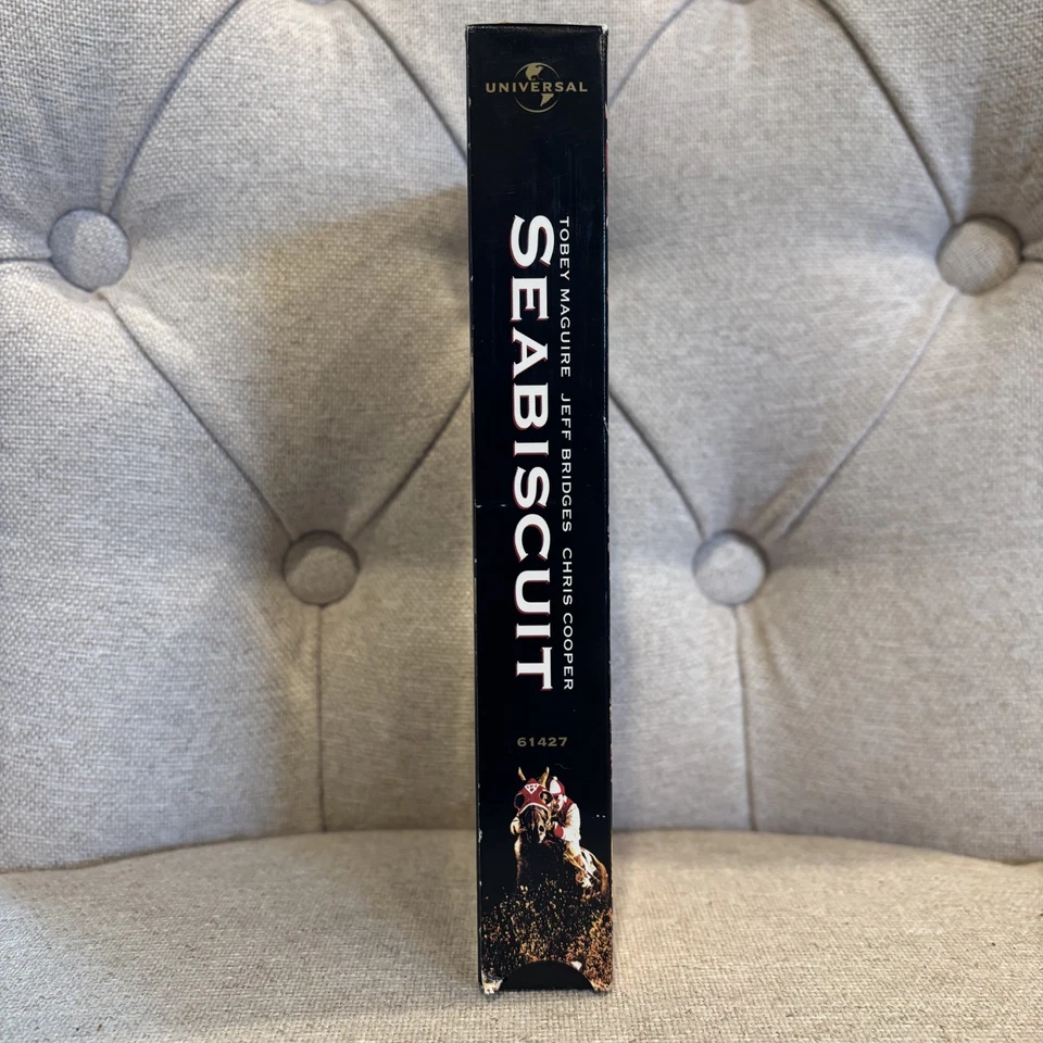 SEABISCUIT – Tobey Maguire (VHS, 2003) Great Shape - Image 4 of 4