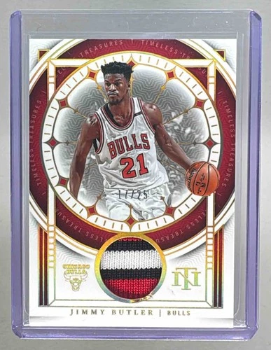 Jimmy Butler 2023 National Treasures #TM-BUT Prime Timeless GU Patch /25