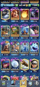 CR 65 LVL | 47 MAXED CARDS | 10K+ Trophies | 360K+ GOLD | CHEAP