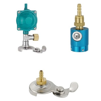 Safety Assured Butanes Adapter with Pressure Control Brass for Mountain Climbers