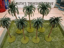 7 based Landscape Small Model Palm Tree wargaming scenery terrain 5-7" Tall