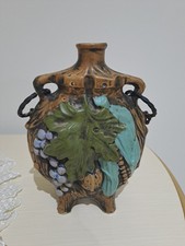 Decanter Vino Borghini Lacrima Christi Dipinto A Mano Anni '60