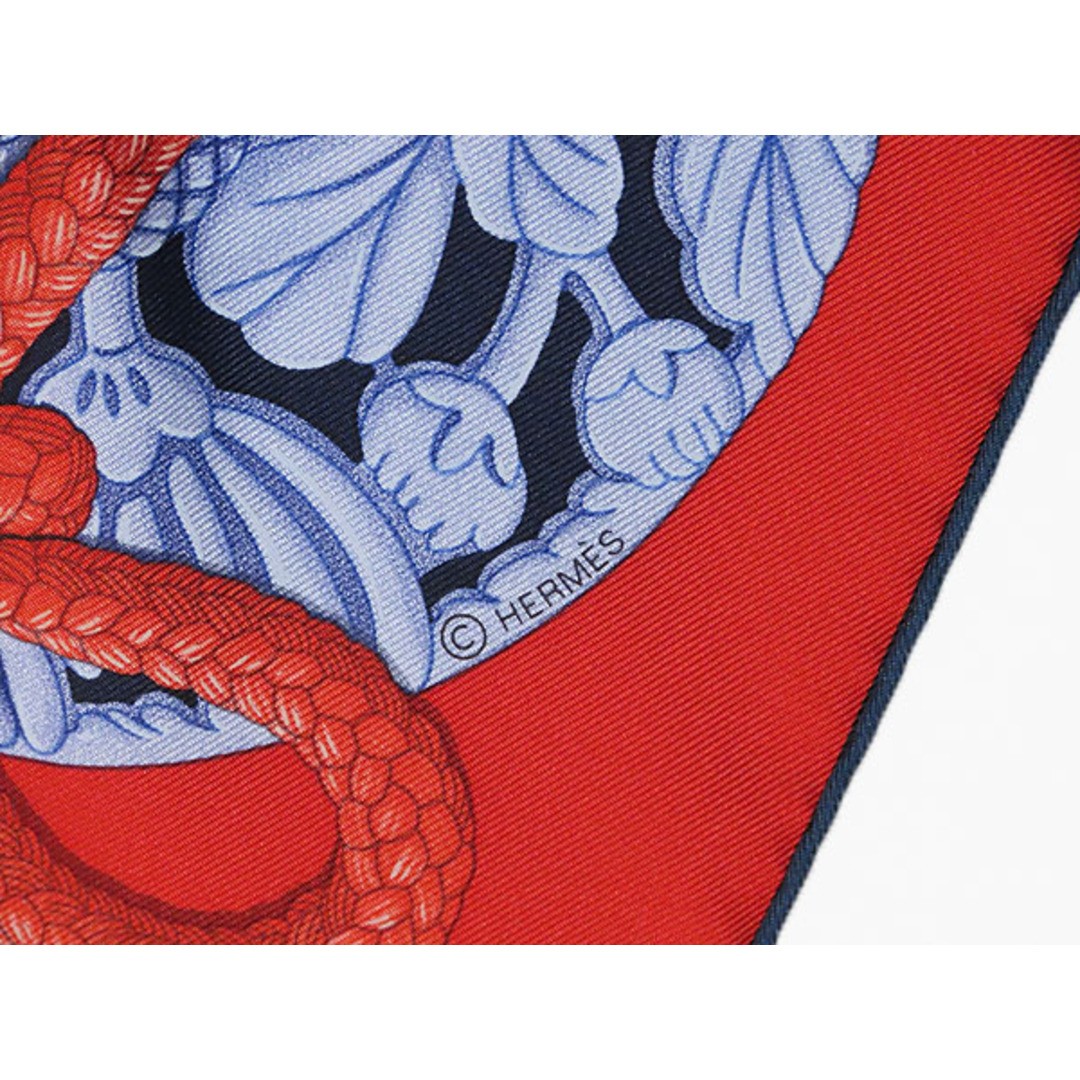 Hermes Carre90 Parures De Samourais Samurai Armor Large Format Scarf Used LIBR-0 image 7