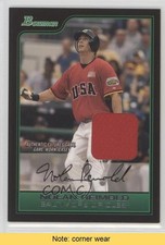 2006 Bowman Draft Futures Game Relics Nolan Reimold #FG10 READ 0af