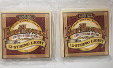 2 SETS Ernie Ball Earthwood 2010 Bronze 12String Acoustic Guitar Strings 9-46 LT